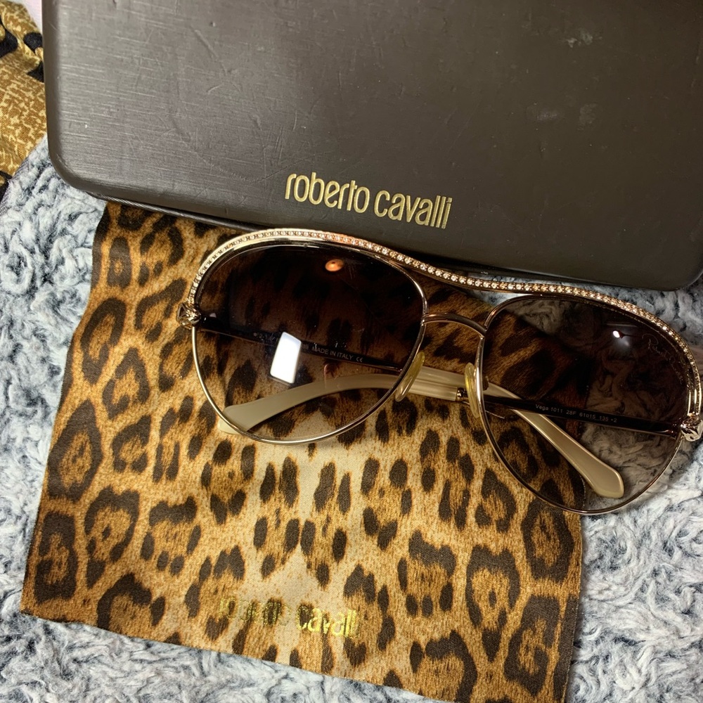 Men’s Swarovski  gold frames